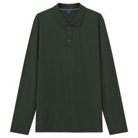 NAUTICA 男士秋冬珠地自发热舒适休闲重磅POLO衫