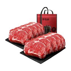 WALMSON 澳洲进口谷饲原切眼肉菲力西冷雪花组套装 450g