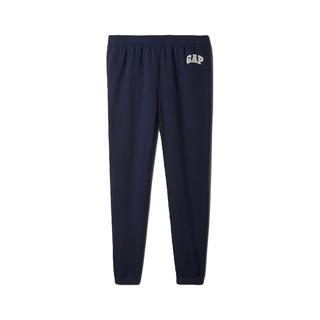  Gap/盖璞 抓绒松紧腰 男士运动裤  M 美码  L亚洲码180/100A 海军蓝