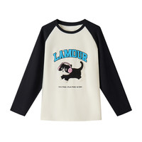 有兰 URLAZH 女士拼色长袖T恤 LO4TE12