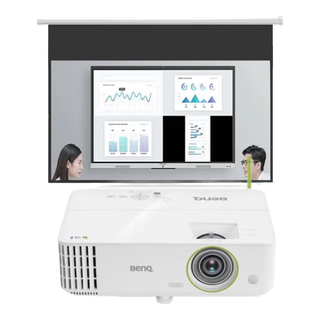 BenQ 明基 E585 智能投影仪 投影机 投影仪办公（1080P全高清 3800流明 E582升级款） E585E582升级款