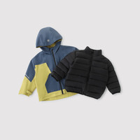  BALIPIG/巴厘小猪 加厚保暖 儿童羽绒服  姜黄 90