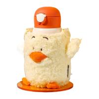 杯具熊 儿童保温杯 不锈钢大容量  熊抱儿童杯-游泳鸭 530ml