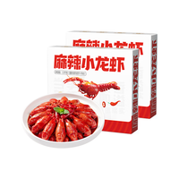 海底捞麻辣蒜蓉小龙虾1.5kg/盒量贩装 标号3-5钱/只净虾1kg加热即食 3kg 麻辣味 小龙虾(1.5kg*2盒)