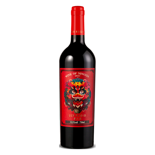類人首 宁夏贺兰山东麓国产龙腾美乐橡木桶干红葡萄酒 750ml 单支装 #值酒发现官#