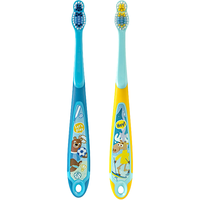 JORDANJordan 儿童牙刷6-9岁以上青少年换牙期 软毛护龈小刷头 6-9岁双支装 男孩款