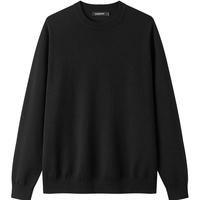 gxg.jeans男装* 多色基础内搭简约打底圆领毛衣线衫男 25年秋新品 灰色 L (175)