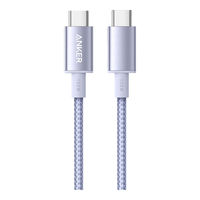 Anker/安克 100W快充 充电线 Type-C Type-C 100W 紫 5A
