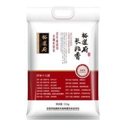 裕道府 长粒香大米10kg 东北核心产区