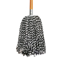 home maid 美家生活 棉纱拖把木杆普通老式墩布拖布墩布尘推物业棉线平板懒人洗车拖把