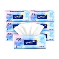 C&S 洁柔 抽纸 缤纷3层100抽24包整箱