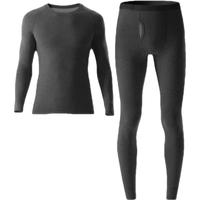 蕉内热皮703+++男女士羊毛保暖内衣套装莫代尔同款内搭秋衣裤打底 【男士】羊90度灰 XXXL