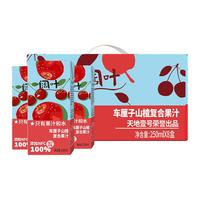 天地壹号 阔叶车厘子山楂果汁饮品真材实料0香精0防腐剂 250ml*8盒礼盒装