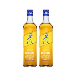 尊尼获加 耀澄Blonde 蜜瓜嗨棒 苏格兰调和型威士忌 洋酒  耀澄Blonde 500ml*2（赠：草莓味50ml*3）