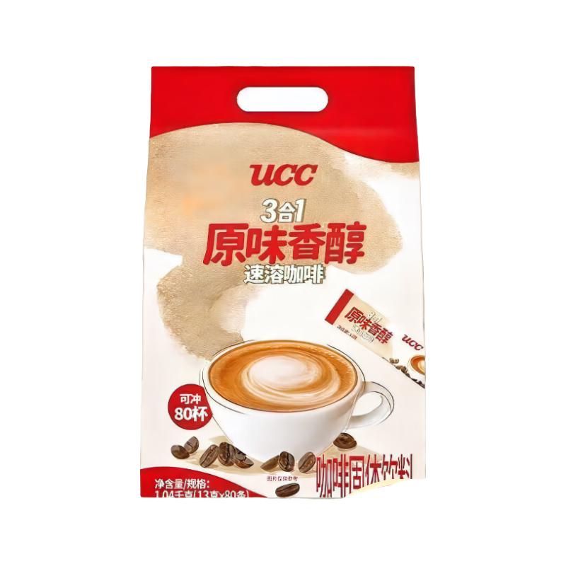 UCC/悠诗诗 3合1原味香醇速溶咖啡 1.04kg 袋装