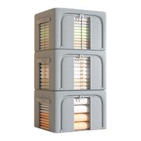 3个装 衣服收纳箱家用衣物整理箱子盒放衣柜被子搬家打包袋大容量