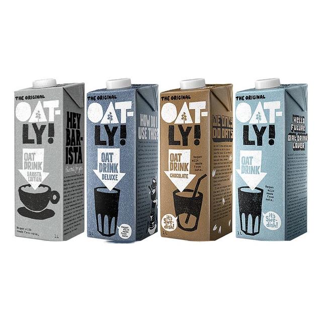 噢麦力 原味低脂燕麦奶 1L*6 植物蛋白饮料