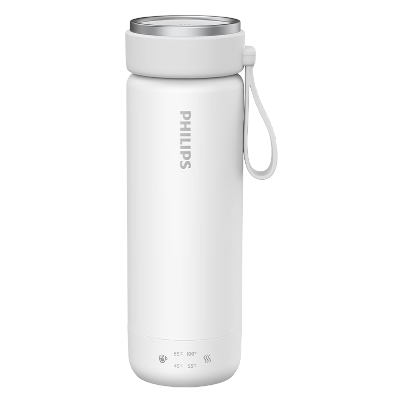 【新品】恒温烧水杯-晨雾白350ml