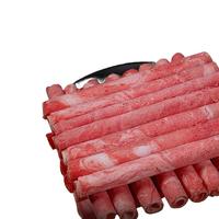 优形年货精选牛肉卷原切谷饲肥牛卷牛肉片潮汕丸子涮火锅食材烤肉 原切肥牛肉卷1000g+潮汕虾丸250g