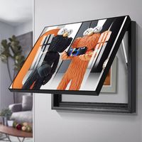 现代轻奢Kaws潮画暴力熊电表箱装饰 KAWS-