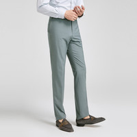 雅戈尔(YOUNGOR)西服男712款套西上衣春夏套西上衣正装西服 合款 绿色YOTN222712SIY裤子 XL 180/96A