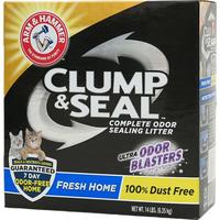 艾禾美 铁锤猫砂黑盒蓝标14磅/6.35kg 膨润土猫砂