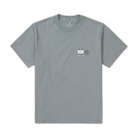 Snow Peak雪峰野外U型领短袖T恤韩版百搭休闲双十一 女男 复古绿 100