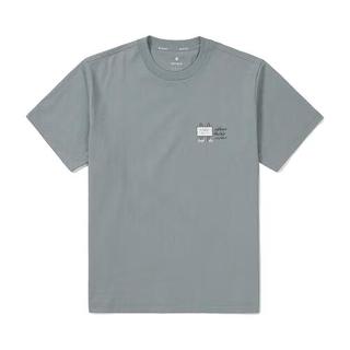 Snow Peak雪峰野外U型领短袖T恤韩版百搭休闲双十一 女男 复古绿 100 