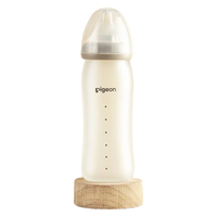 Pigeon/贝亲 自然实感宽口径 玻璃奶瓶 L奶嘴  玻璃奶瓶240ml/L奶嘴/(效期至2025年8月) 200-299mL 6-9个月