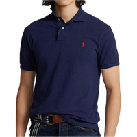 拉夫劳伦(Ralph Lauren)夏季潮流休闲男短袖t恤polo衫710782592 008蓝色 S