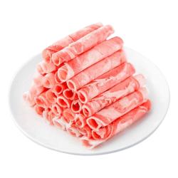 东来顺 原切内蒙古草原羔羊肉卷新鲜清真羊肉片火锅肥羊卷涮羊肉