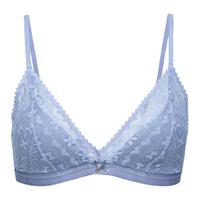 6IXTY8IGHT 68内衣女24年秋冬新法式三角杯薄款无钢圈蕾丝文胸罩