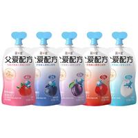 简爱 simplelove 父爱配方宝宝酸奶100g 儿童酸奶0%2%4%蔗糖无添加剂低温果蔬酸奶 2%蔗糖葡萄蓝莓 6袋+酸奶1个