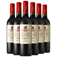 CHANGYU 张裕 百年 烟台海岸核心葡园赤霞珠干型红葡萄酒 6瓶*750ml套装