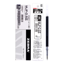 斑马牌 MJF-0.5 中性笔替芯 黑色 0.5mm 12支装
