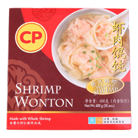 CP 正大食品 正大 馄饨虾肉 速冻云吞 早餐速食 虾肉馄饨144g*4盒