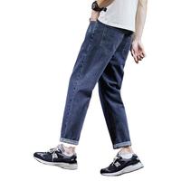 春季牛仔裤男裤宽松显瘦潮牌个性时尚裤子男