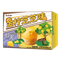 康师傅 妙芙蛋糕金柠芝芝味192g*1盒早餐面包零食小吃休闲食品