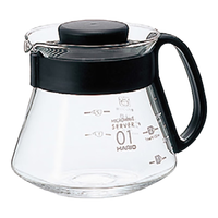 HARIO日本原装进口咖啡壶耐热玻璃茶壶泡分享壶两用壶 XVD系列咖啡器具