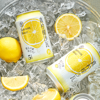 盒马 真柠檬沙瓦气泡酒(配制酒) 320ml*12罐