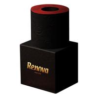 Renova 高级彩色厕纸红黑魔盒双色檀香卷纸宿舍卫生纸卫生间卷筒纸