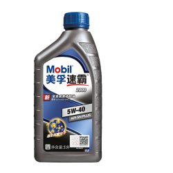 美孚 速霸系列 速霸2000 5W-40 SN PLUS级 车用润滑油 1L