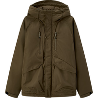 森马 棉服男防风三防外套工装山系户外登山上衣冬装轻薄款101724112102