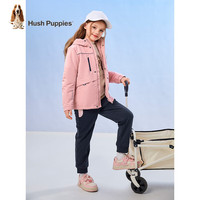  Hush Puppies/暇步士 加厚 儿童风衣  浅粉 105cm