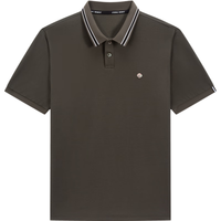 GXG男装 含桑蚕丝polo衫男士 24年夏季G24X242022 军绿 165/S