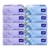 Tempo 得宝 蓝风铃香软抽纸巾四层加厚80抽10包