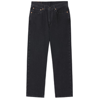 Levi's 李维斯 男士565宽松直筒潮流时尚牛仔长裤 A7221 黑色 34 32