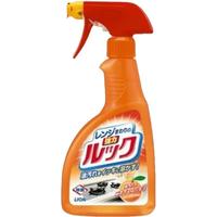 日本 狮王（Lion)  look 厨房灶台厨具抽油烟机清洗剂去油污清洁剂 本体400ml
