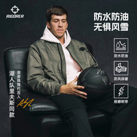 准者（RIGORER）飞行服夹克里夫斯同款短款运动棉服男式秋冬防风保暖棉衣休闲 军绿 【球星同款】 XL (180)