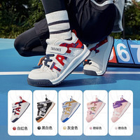 泰兰尼斯秋冬季学步鞋中高帮男宝宝鞋气泵防滑防踢机能鞋子 白/红 秋季超纤 19 鞋内长13.0cm适合脚长12.0